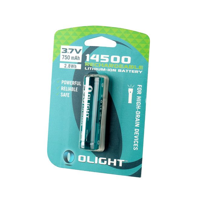 Акумуляторна батарея Olight 14500 3,7V 750mAh