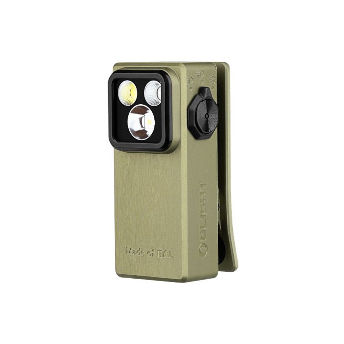 Ліхтар Olight Oclip Ultra Clip-On EDC Olive Green
