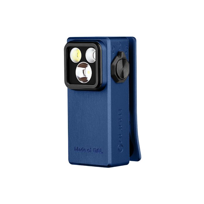Ліхтар Olight Oclip Ultra Clip-On EDC Navy Blue