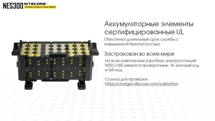 Зарядна станція Nitecore NES300 (86400mAh)