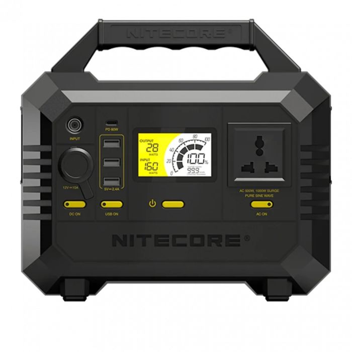 Портативна зарядна станція Nitecore NES500 (144000 mAh)