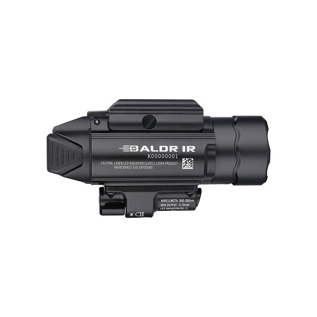 Ліхтар Olight Baldr IR з інфрачервоним ЛЦВ Black 1350 Lm