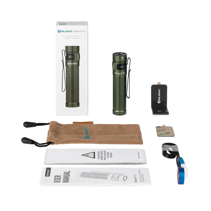 Ліхтар Olight Baton 3 Pro OD Green