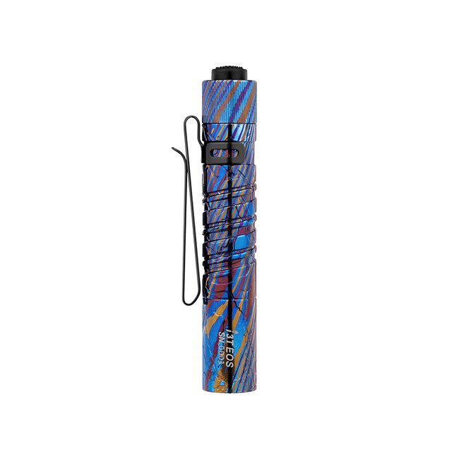 Ліхтар Olight I3T EOS Titanium Damascus