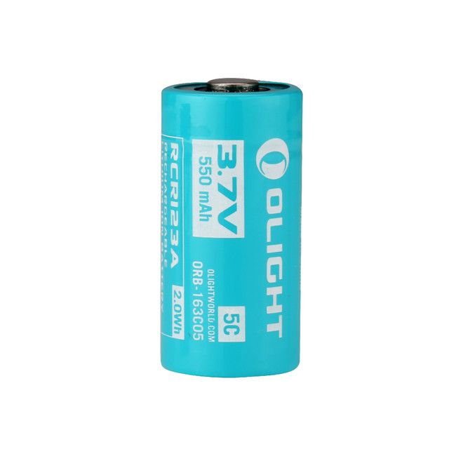 Акумуляторная батарея Olight RCR 123 Li-Ion 550mAh