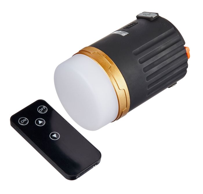 Ліхтар кемпінговий Skif Outdoor Light Drop Max Black/Orange з пультом