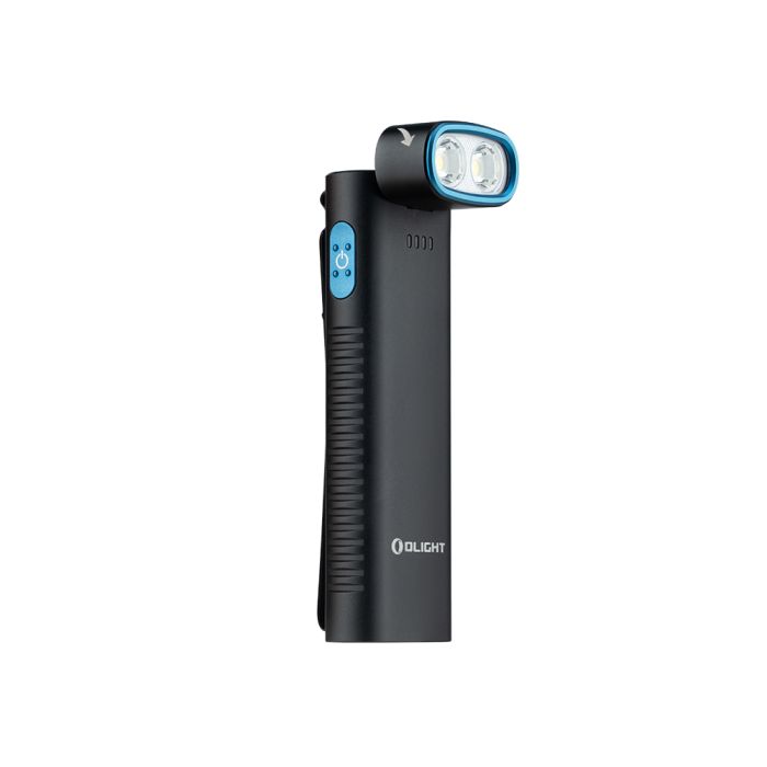 Ліхтар кишеньковий Olight Arkflex з поворотною головкою 90° Black