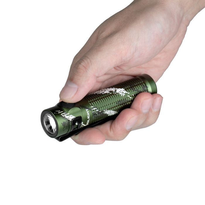 Ліхтар Olight Baton 3 Pro Cool White 1500 люменів Brush Strokes