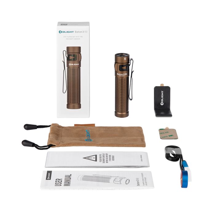 Ліхтар Olight Baton 3 Pro Desert Tan