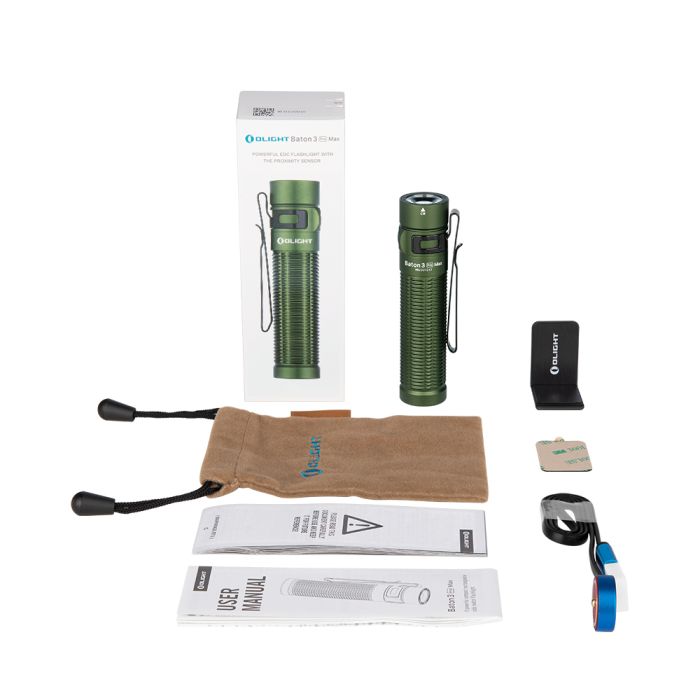 Ліхтар Olight Baton 3 Pro Max 2500 lm OD green