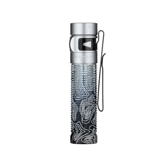 Ліхтар Olight Baton 3 Pro Silver Ridge