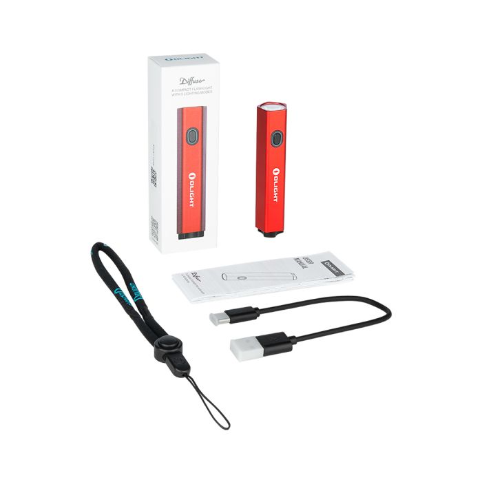Ліхтар Olight Diffuse Red 700 люменів
