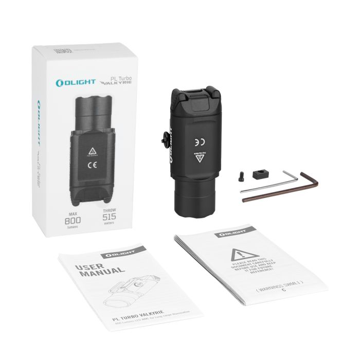 Ліхтар Olight PL Turbo Valkyrie Black 800 lm