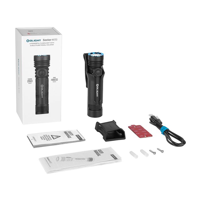 Ліхтар Olight Seeker 4 Pro NW Black 4600 lm