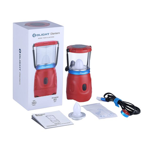 Ліхтар Olight Olantern Red (дві насадки в комплекті)