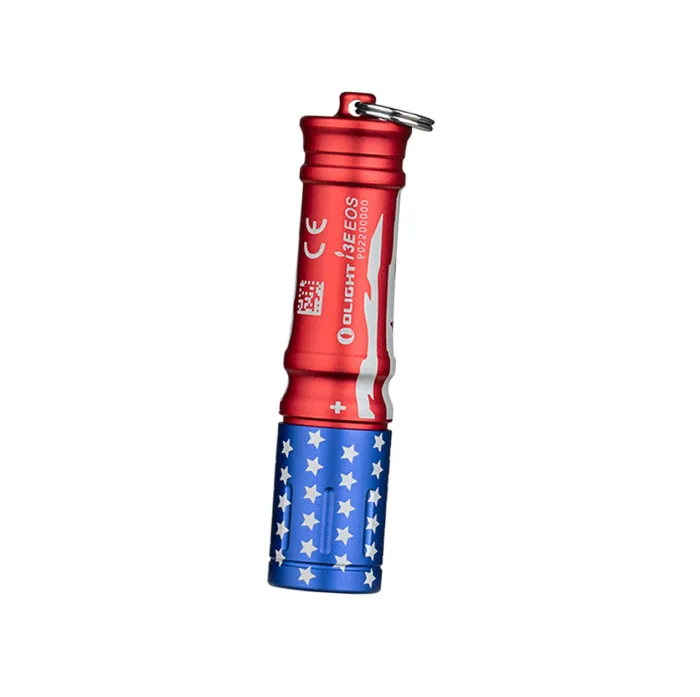 Ліхтар дармовіс Olight i3E EOS Keychain Flashlight Stars & Stripes Edition