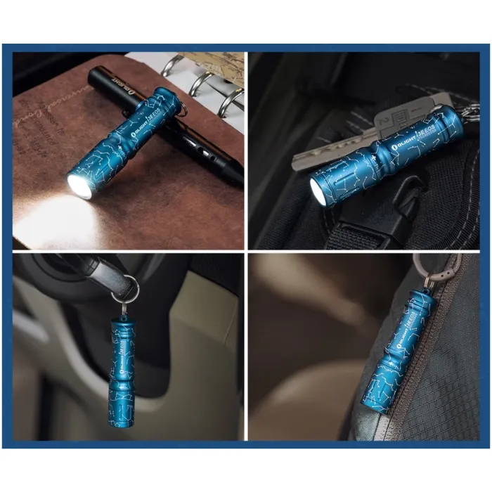 Ліхтар дармовіс Olight  i3E EOS Keychain Flashlight Astral Cobalt