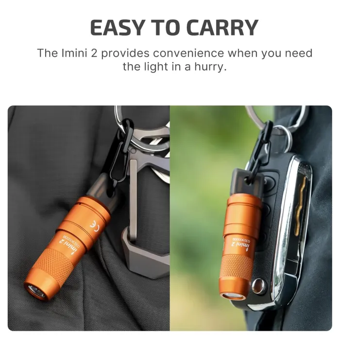 Ліхтар Olight iMini 2 Orange 50 Lm