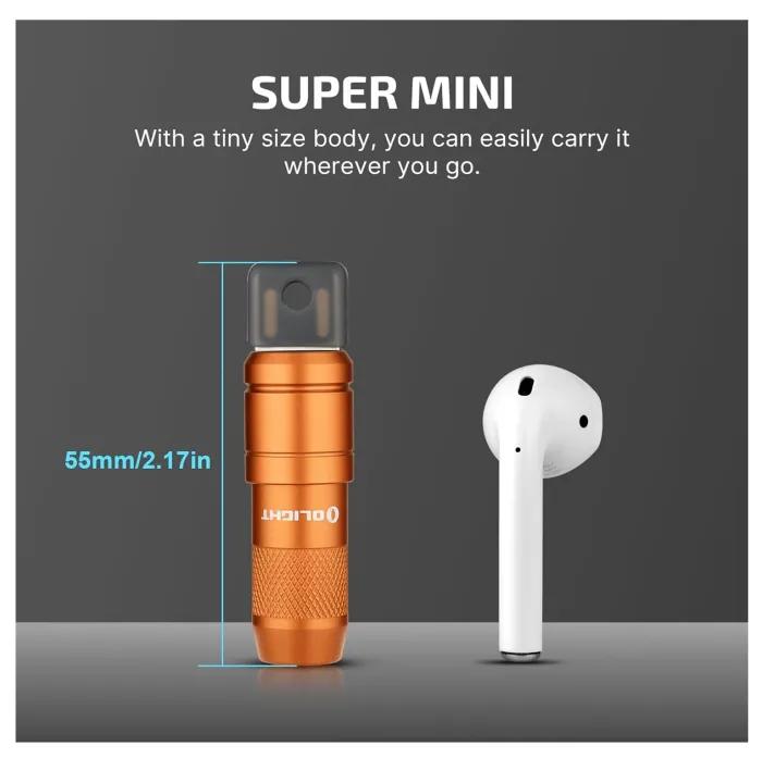Ліхтар Olight iMini 2 Orange 50 Lm