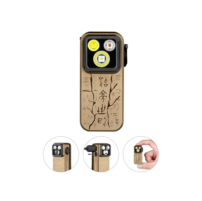 Ліхтар Olight Oclip Pro Ancient Script