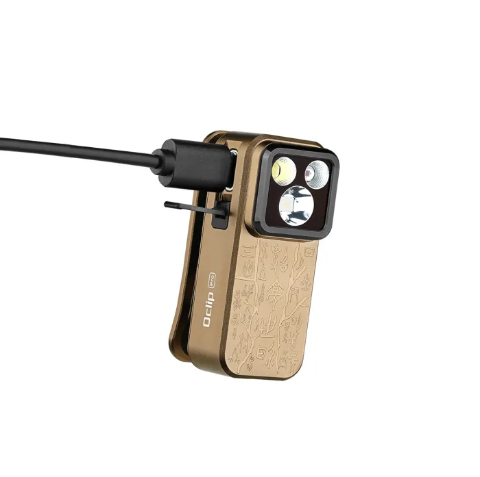 Ліхтар Olight Oclip Pro Ancient Script