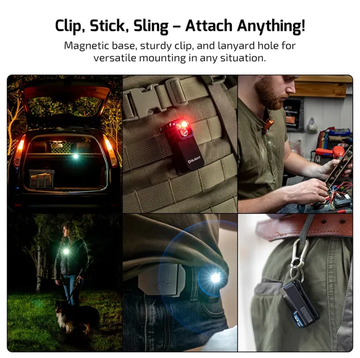 Ліхтар Olight Oclip Pro Ancient Script