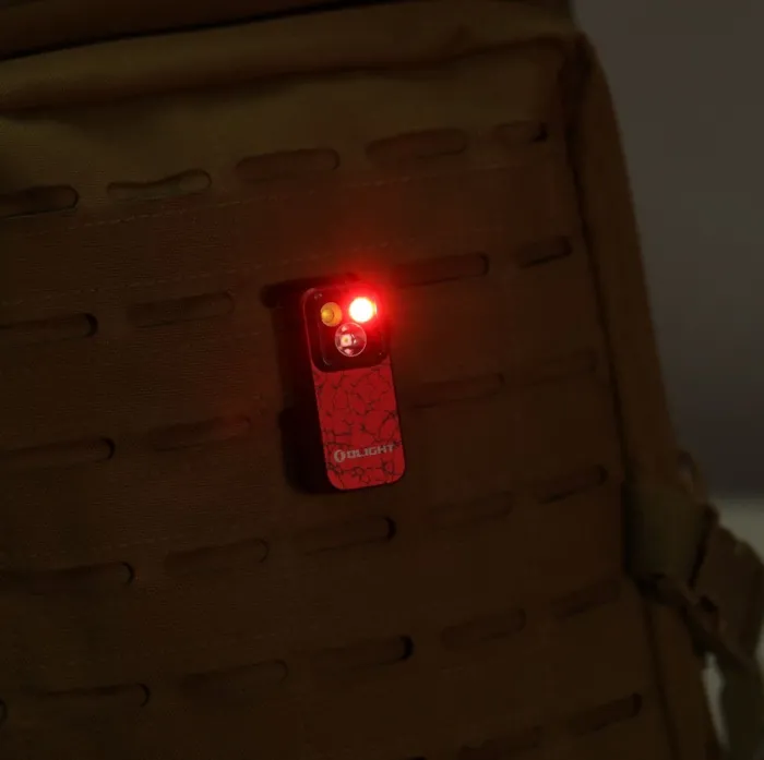 Ліхтар Olight Oclip Pro Molten Lava