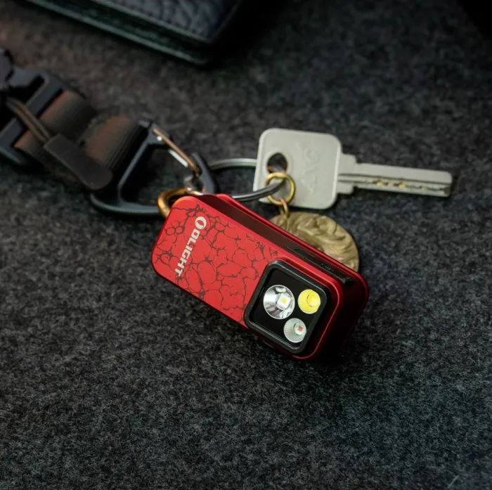 Ліхтар Olight Oclip Pro Molten Lava