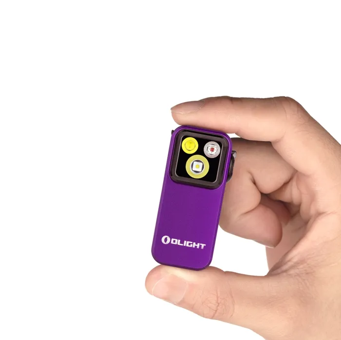 Ліхтар Olight Oclip Pro Purple