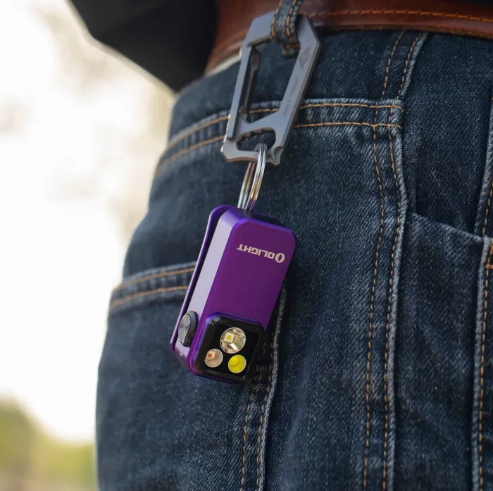 Ліхтар Olight Oclip Pro Purple