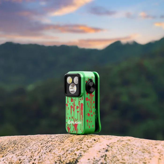 Ліхтар Olight Oclip Pro Zombie Green