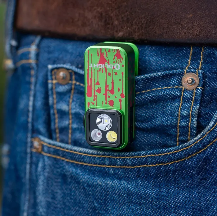 Ліхтар Olight Oclip Pro Zombie Green
