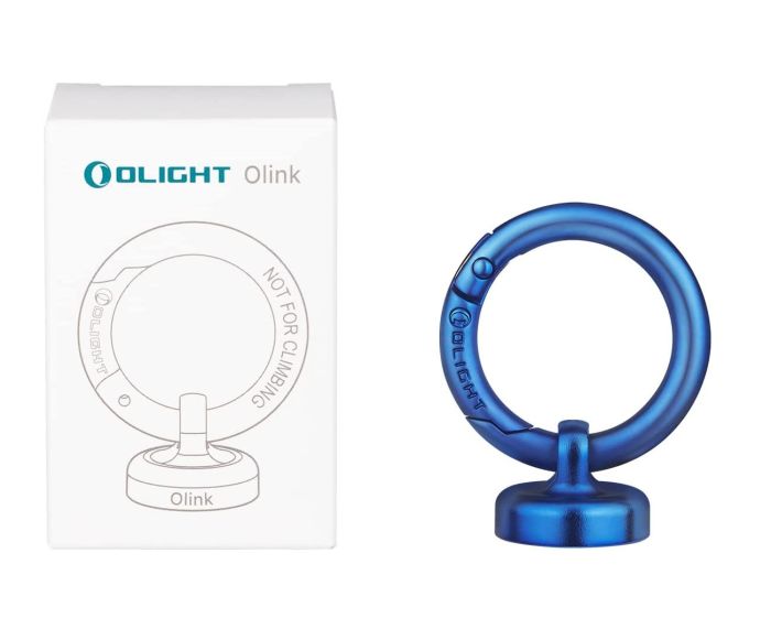 Кільце-карабін Olight OLink з магнітом Blue