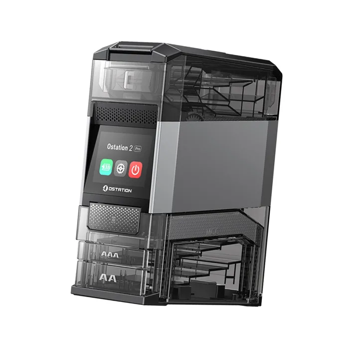 Автоматичний зарядний пристрій Olight Ostation 2 Pro Series 3 в 1 для акумуляторів Ni-MH / Li-ion типу ААА та АА