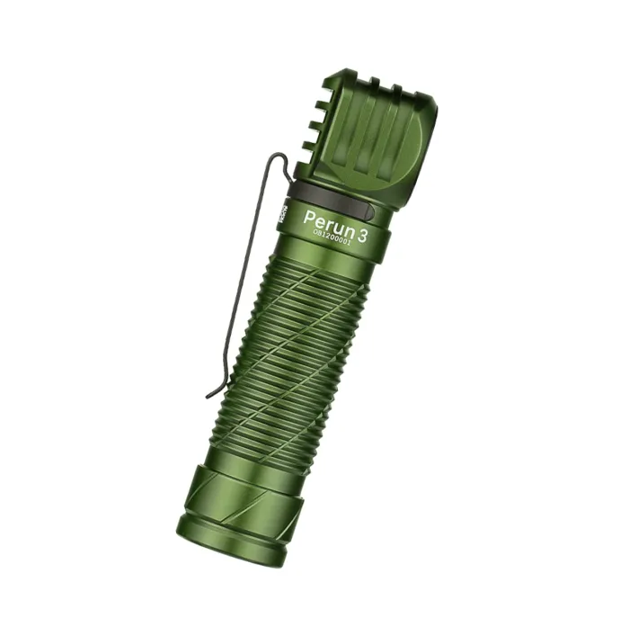 Ліхтар Olight Perun 3 Налобний ліхтар 3000 люменів Біле та Червоне світло OD Green
