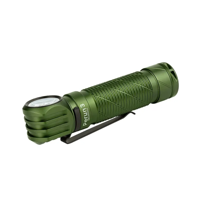 Ліхтар Olight Perun 3 Налобний ліхтар 3000 люменів Біле та Червоне світло OD Green