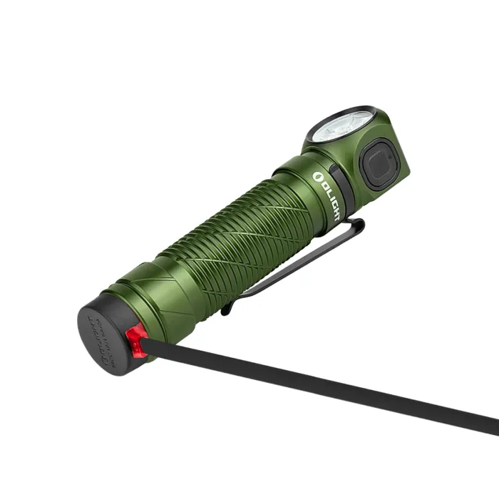 Ліхтар Olight Perun 3 Налобний ліхтар 3000 люменів Біле та Червоне світло OD Green