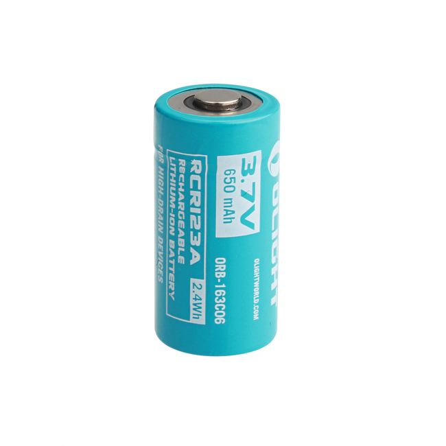 Акумуляторна батарея Olight RCR 123 Li-Ion 650 mAh