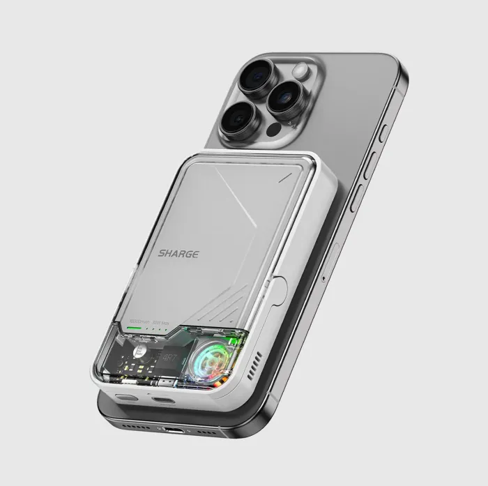 Магнітний бездротовий повербанк SHARGE ICEMAG 2 Power Bank 30w 10000 mAh