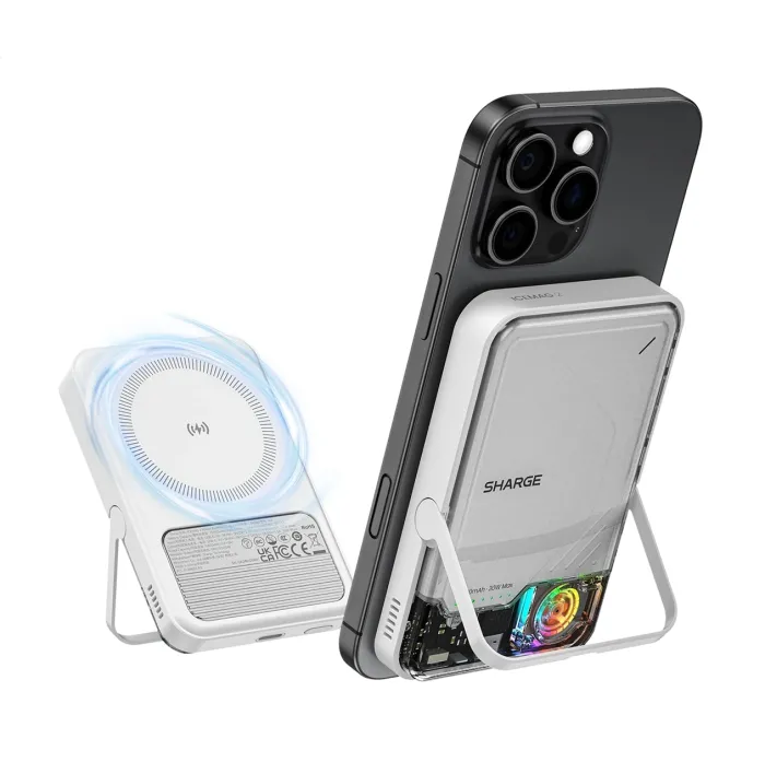 Магнітний бездротовий повербанк SHARGE ICEMAG 2 Power Bank 30w 10000 mAh